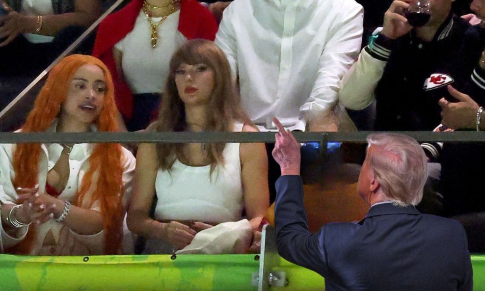 Ice Spice, Taylor Swift i Donald Trump