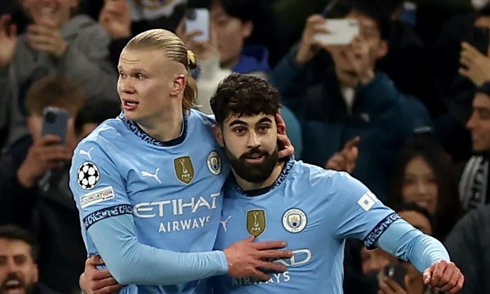 Joško Gvardiol i Erling Haaland Manchester City