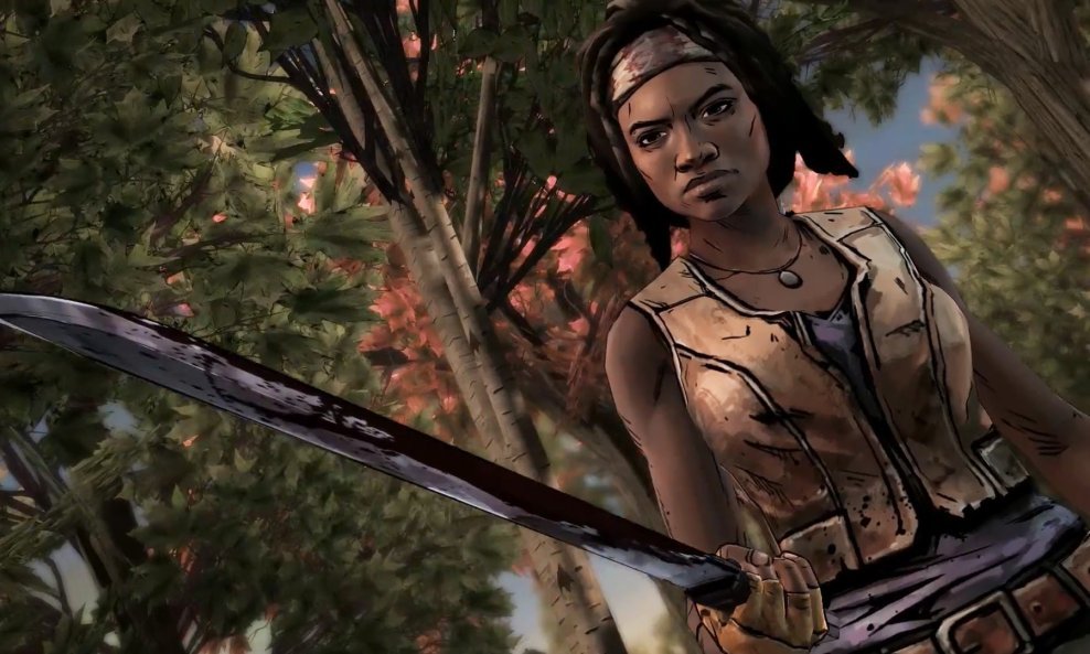 The walking dead michonne