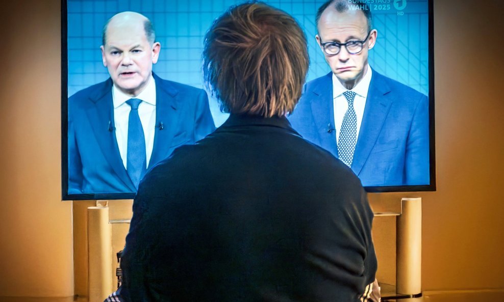 Olaf Scholz i Friedrich Merz