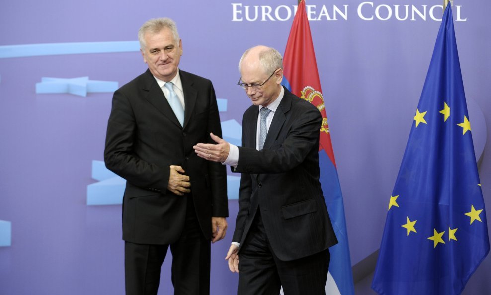 Tomislav Nikolić i Herman Van Rompuy