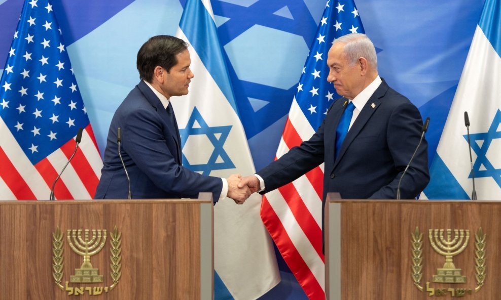 Marco Rubio i Benjamin Netanyahu