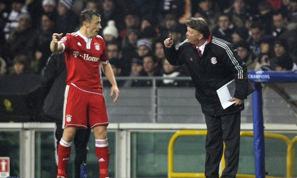 Ivica Olić i Louis van Gaal