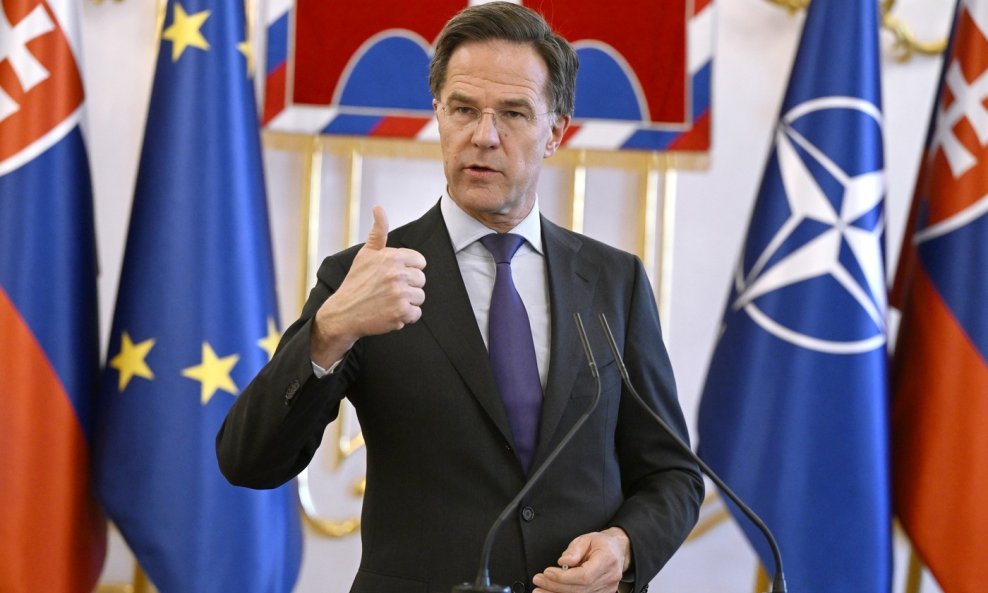 Ilustracija / Mark Rutte, glavni tajnik NATO-a