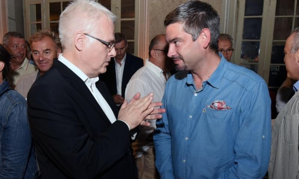 Ivo Josipović i Boris Miletić