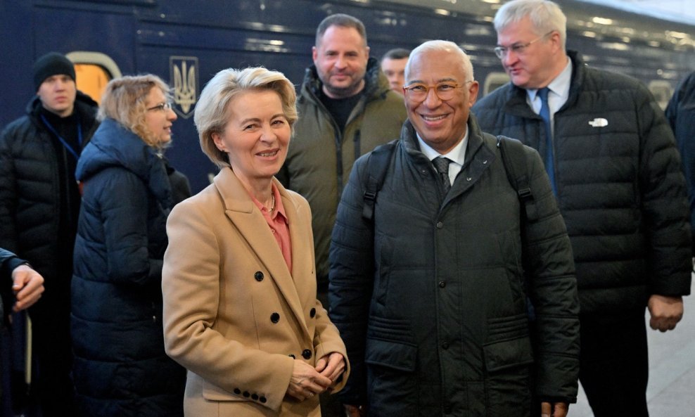Ursula von der Leyen i Antonio Costa