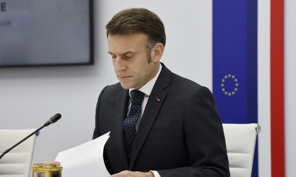 Ilustracija / Emmanuel Macron, predsjednik Francuske