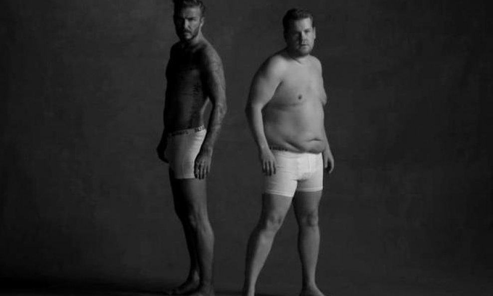 David Beckham James Corden