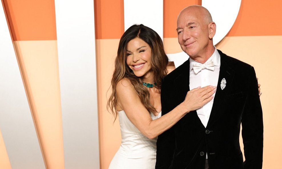 Lauren Sanchez i Jeff Bezos