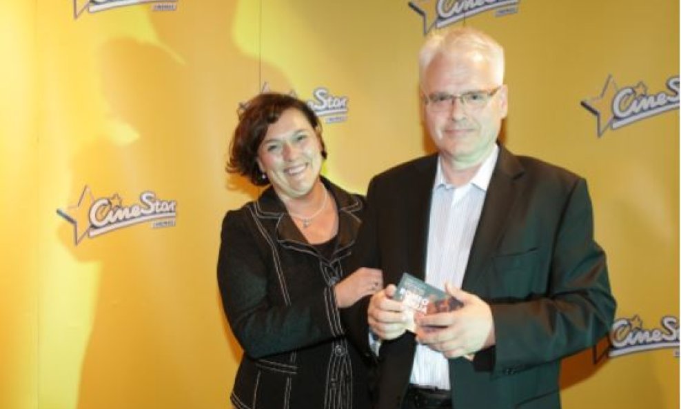 Ivo Josipović sa suprugom Tat­janom