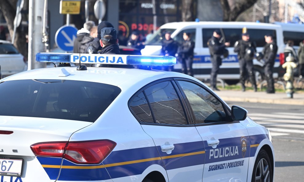 Zagrebačka policija - ilustracija