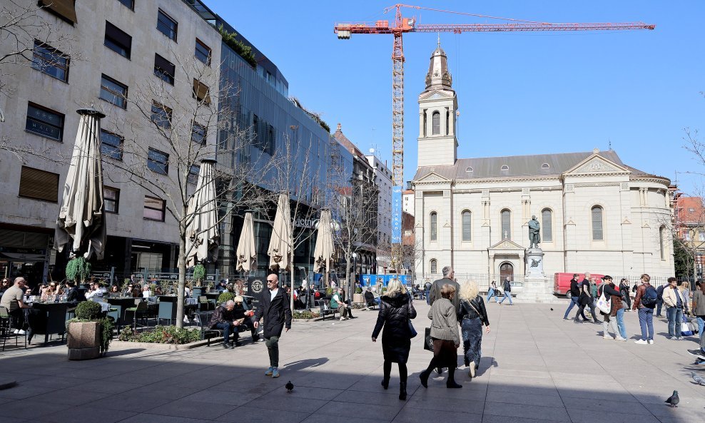 Cvjetni trg u Zagrebu