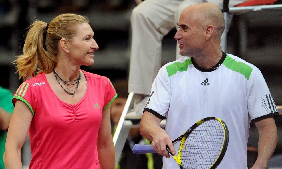 Steffi Graf i Andre Agassi