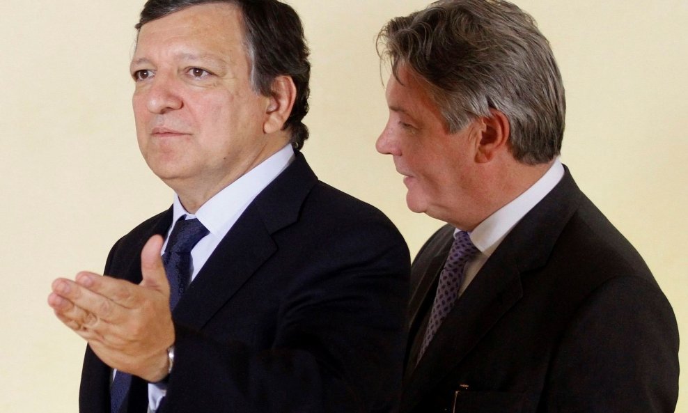 Jose Manuel Barroso i Karel De Gucht