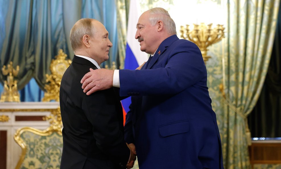 Sastanak Vladimira Putina i bjeloruskog predsjednika Aleksandra Lukašenka u Moskvi, Rusija