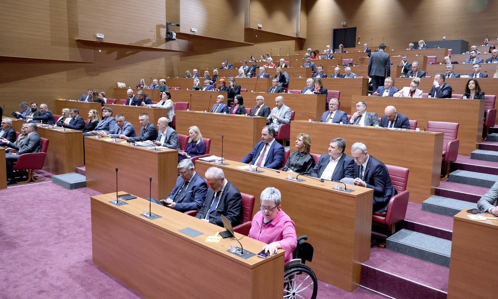 Saborski zastupnici raspravljali su o Zakonu o socijlanoj skrbi