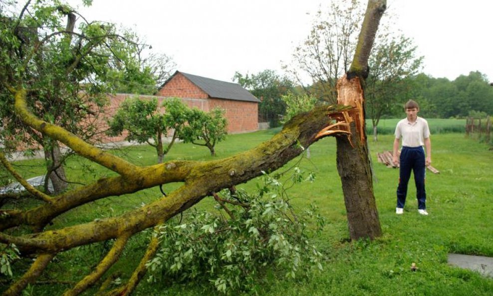 Olujno nevrijeme nosilo krovove i lomilo stabla (3)