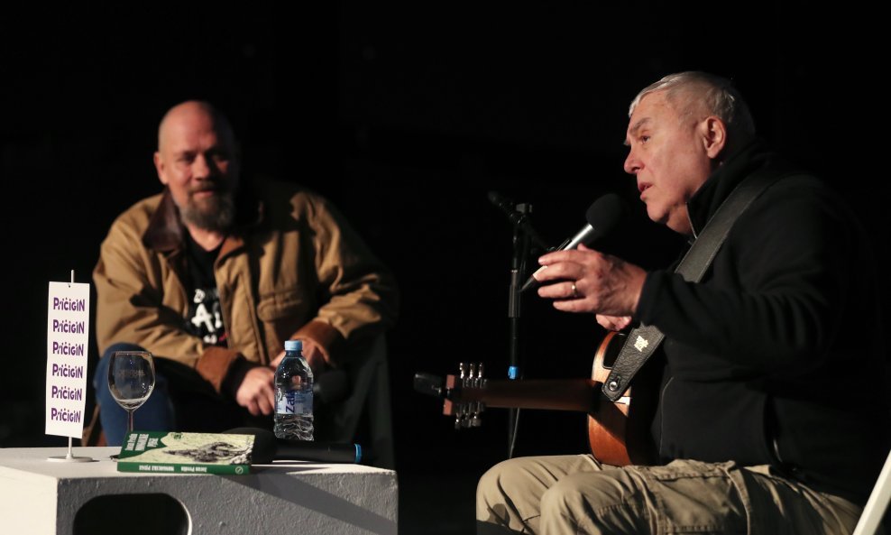 Boris Dežulović i Robert Perišić na uvodnoj večeri festivala
