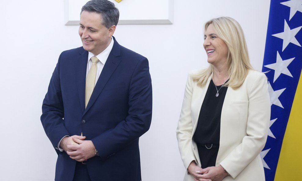 Denis Bečirović i Željka Cvijanović