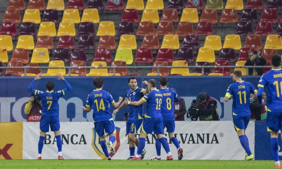 Slavlje igrača BiH