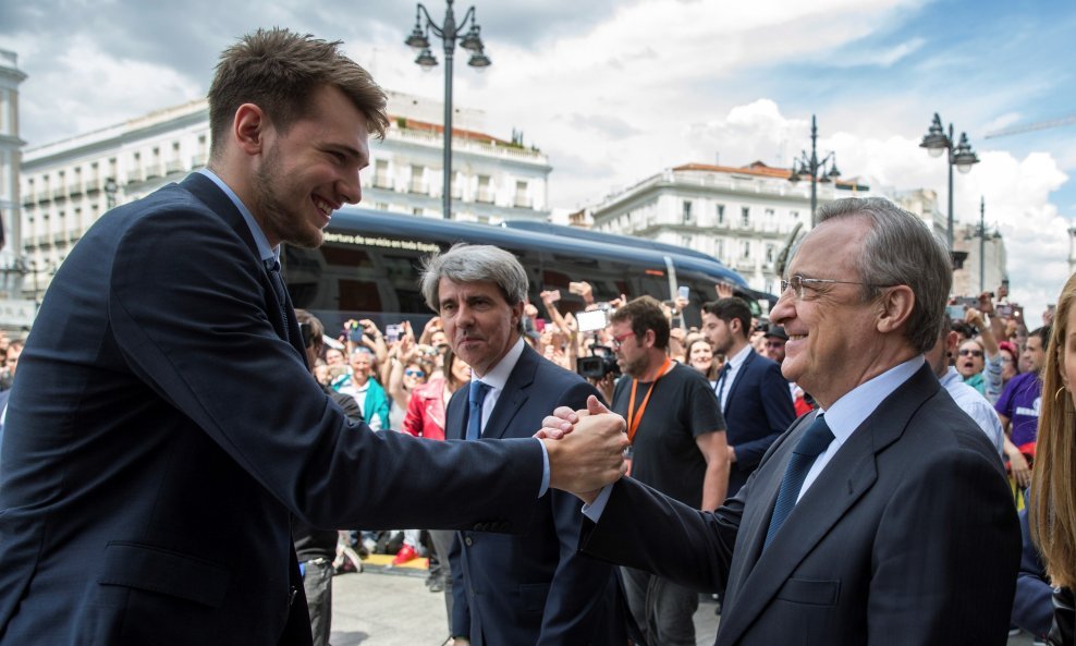 Luka Dončić i Florentino Perez