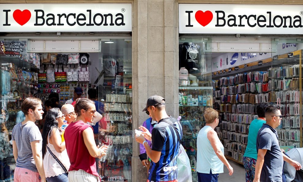 Turisti u Barceloni