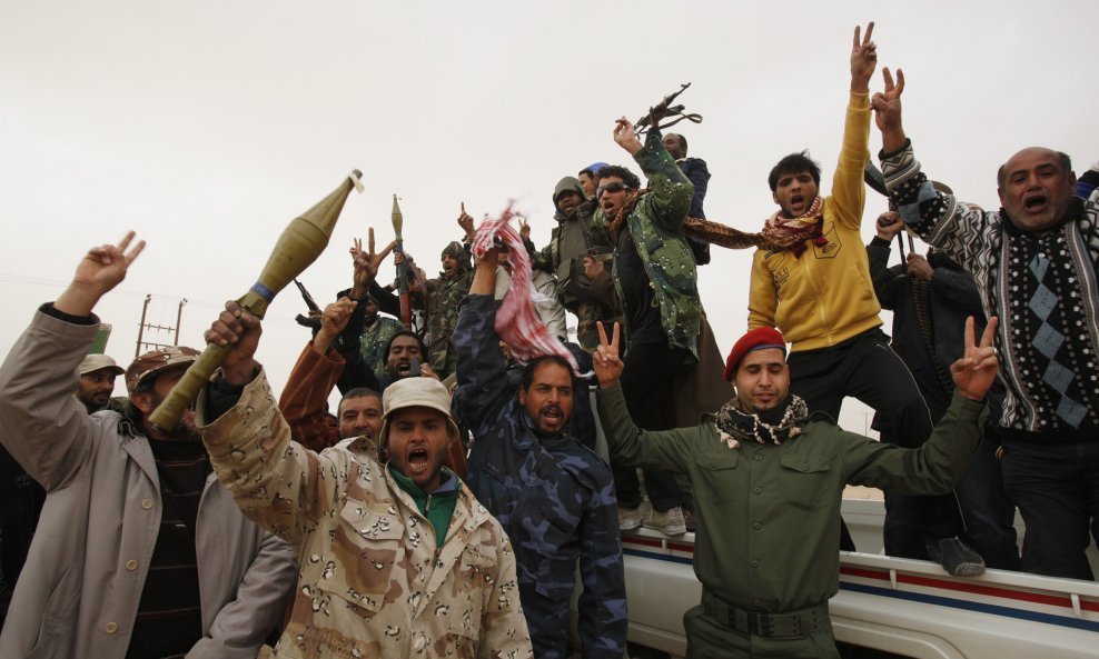 Libija prosvjed
