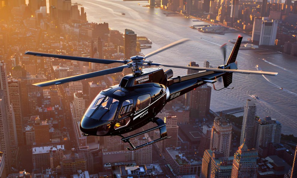 Helikopter iznad New Yorka
