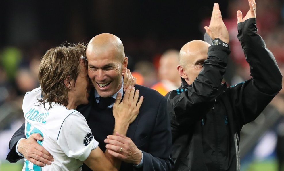 Modrić i Zidane