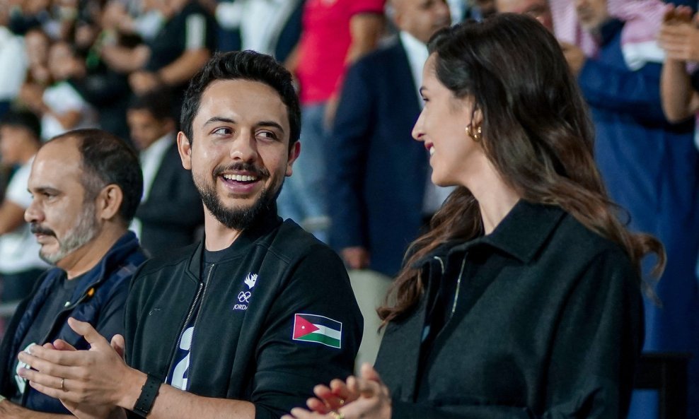 Princeza Rajwa i princ Hussein