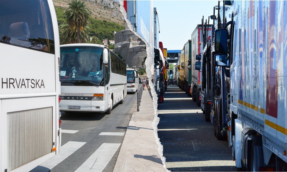 Dobna granica spušta se za vozače kamiona i autobusa, ilustrativna fotografija