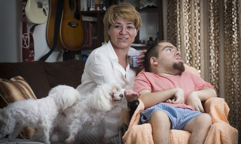 Dijana Aničić i njezin sin Duje