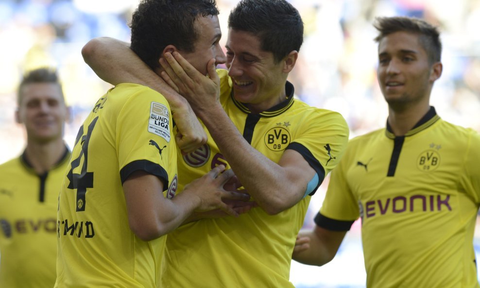 Borussia Dortmund Ivan perišić Robert Lewandowski