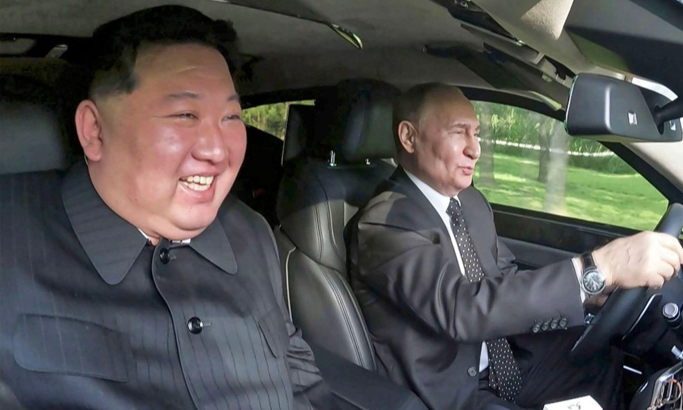 Vladimir Putin i Kim Jong Un