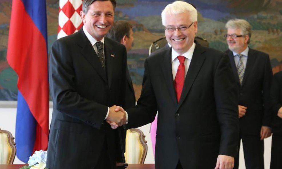 Borut Pahor i Ivo Josipović