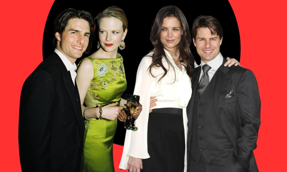Nicole Kidman, Katie Holmes i Tom Cruise