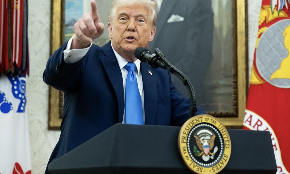 Ilustracija / Donald Trump, američki predsjednik