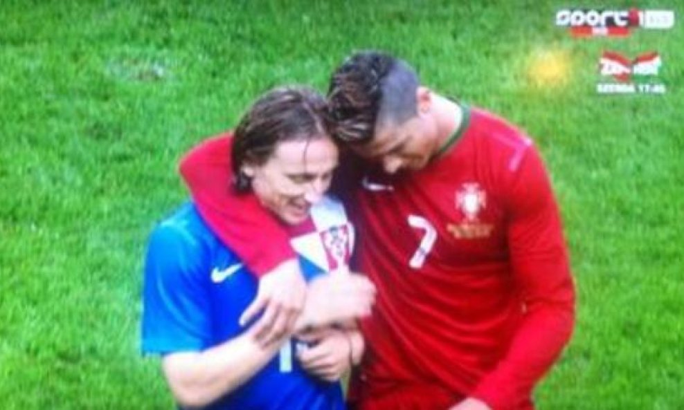 Luka Modrić i Cristiano Ronaldo