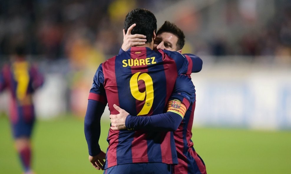 Luis Suarez i Lionel Messi