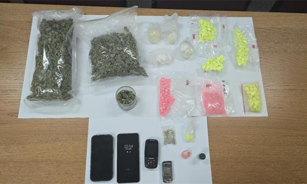 Zaplijenjena droga u Osijeku