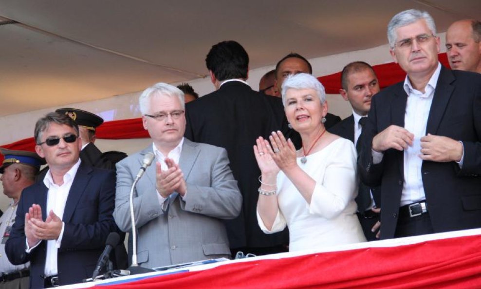 ivo josipović jadranka kosor sinj 2011