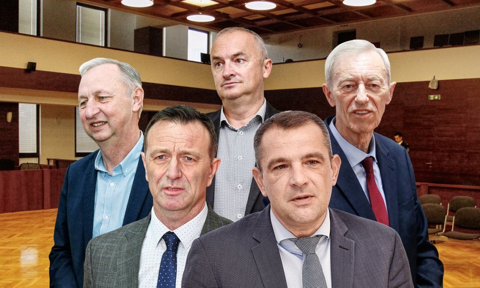 Zlatko Babić, Neven Bosilj, Vinko Grgić, Matija Posavec, Stjepan Kožić