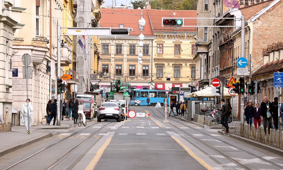 Frankopanska ulica u Zagrebu
