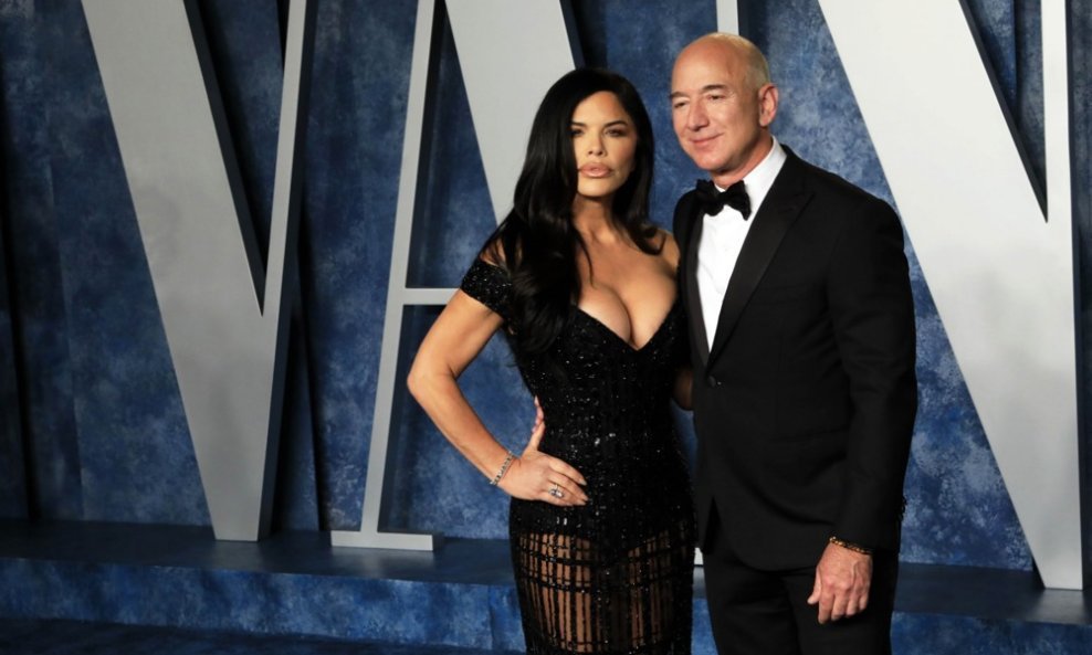 Jeff Bezos i Lauren Sanchez