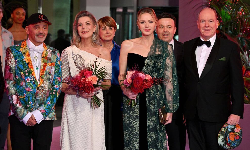 Christian Louboutin, princeza Caroline, princeza Charlene i princ Albert II