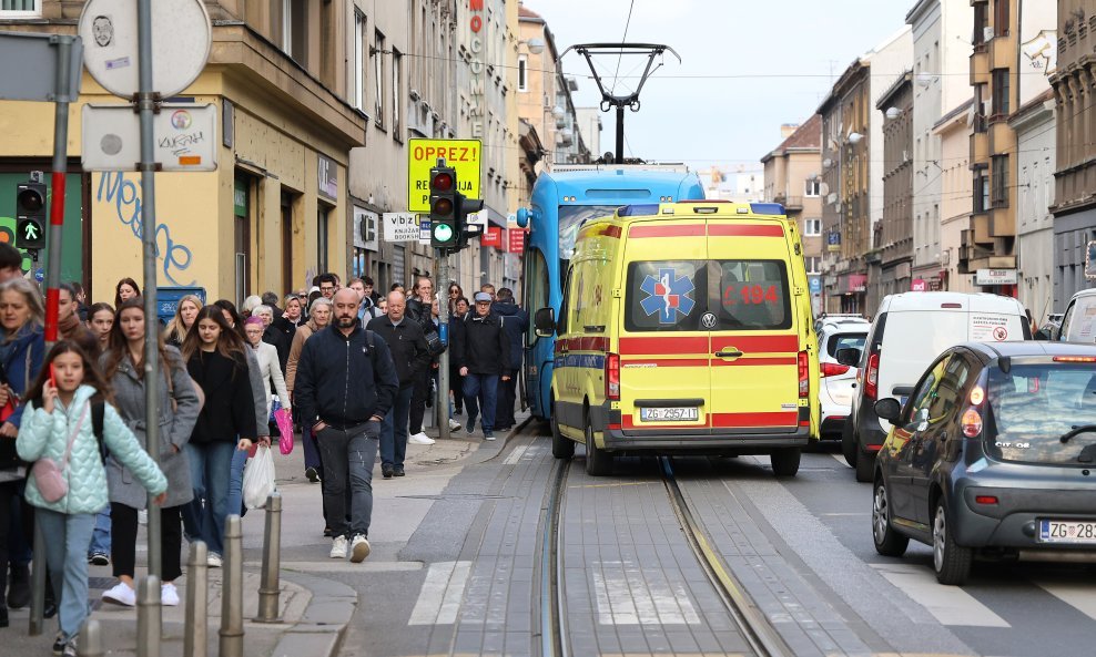 Prometna nesreća u Zagrebu