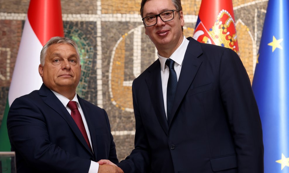 Viktor Orban i Aleksandar Vučić