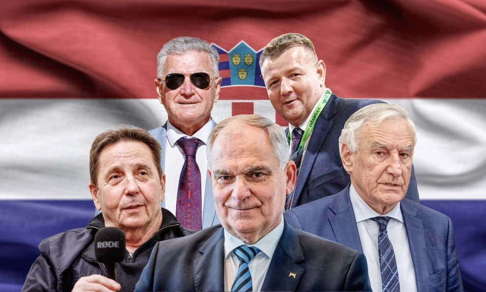 Željko Burić, Ivica Kirin, Stipe Petrina, Blaženko Boban, Nikola Dobroslavić