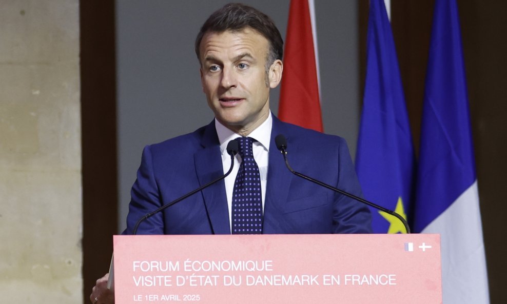 Ilustracija / Emmanuel Macron, francuski predsjednik