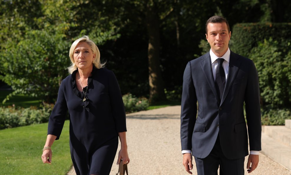 Marine Le Pen i Jordan Bardella